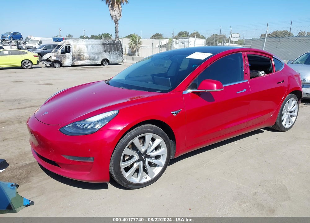 2019 TESLA MODEL 3 VIN: 5YJ3E1EB8KF406594