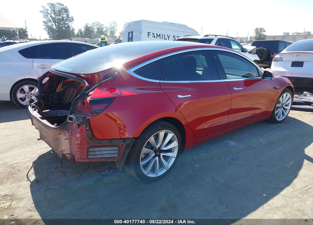 2019 TESLA MODEL 3 VIN: 5YJ3E1EB8KF406594