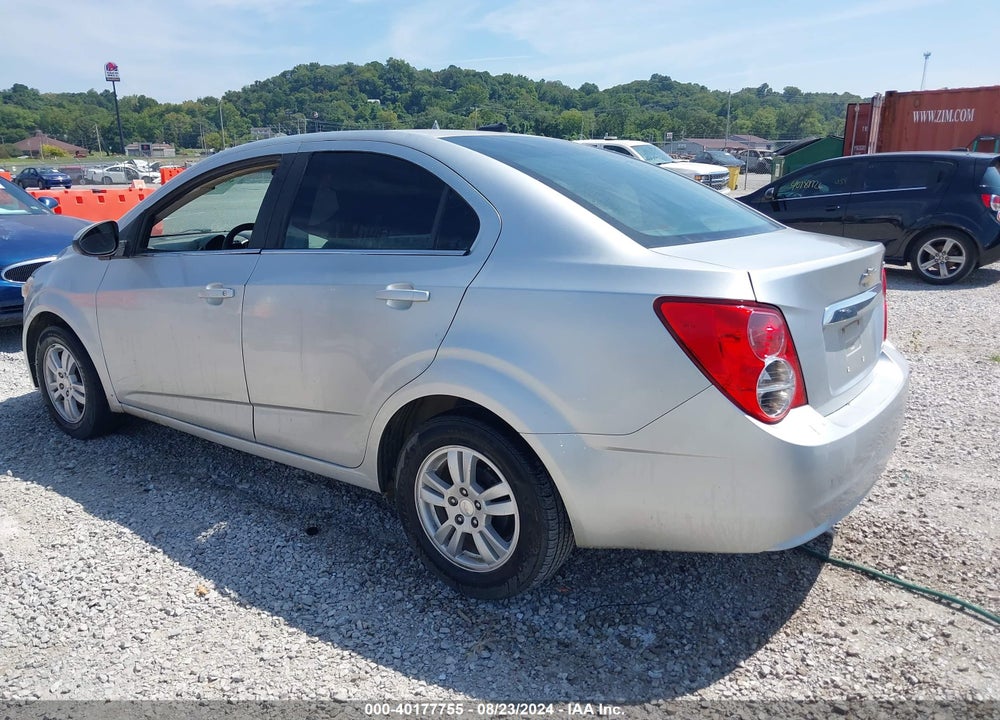 2013 CHEVROLET SONIC LT AUTO VIN: 1G1JC5SH8D4221719