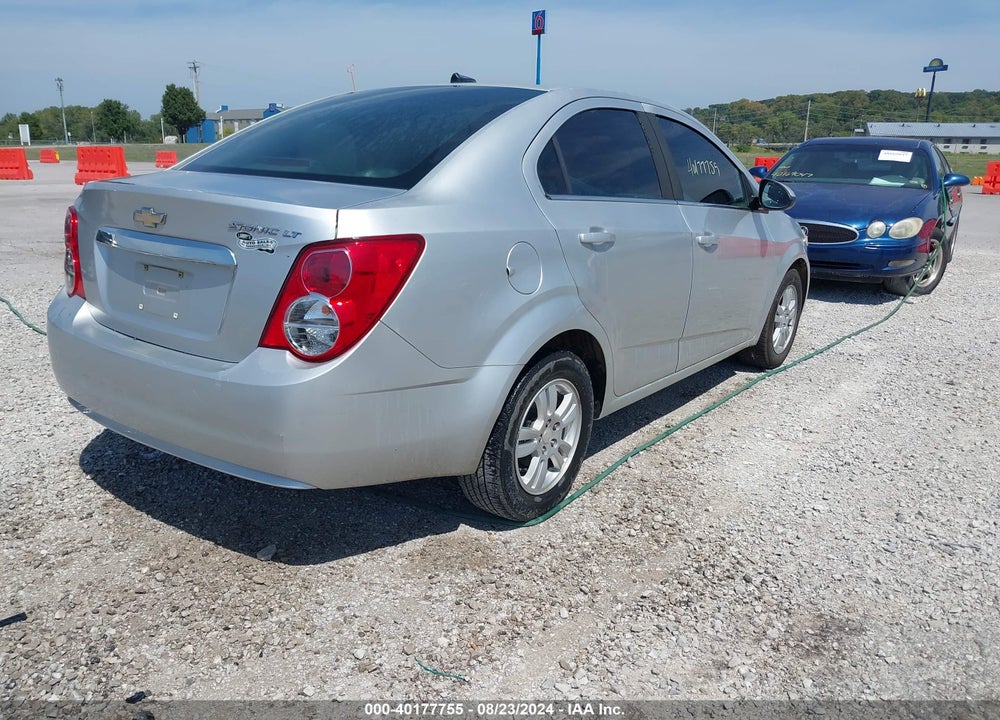 2013 CHEVROLET SONIC LT AUTO VIN: 1G1JC5SH8D4221719