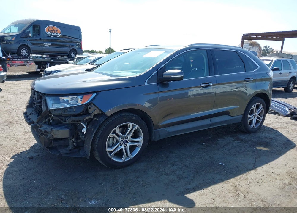 2016 FORD EDGE TITANIUM VIN: 2FMPK4K97GBB06803