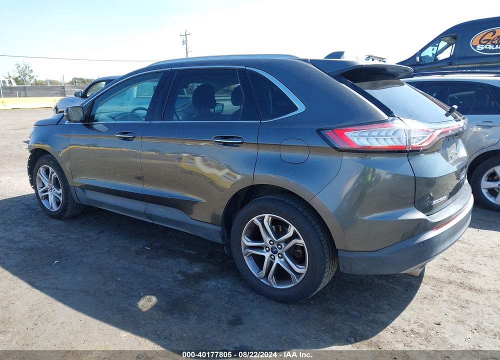 2016 FORD EDGE TITANIUM VIN: 2FMPK4K97GBB06803
