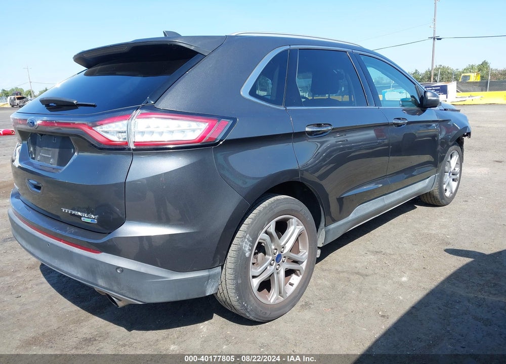 2016 FORD EDGE TITANIUM VIN: 2FMPK4K97GBB06803