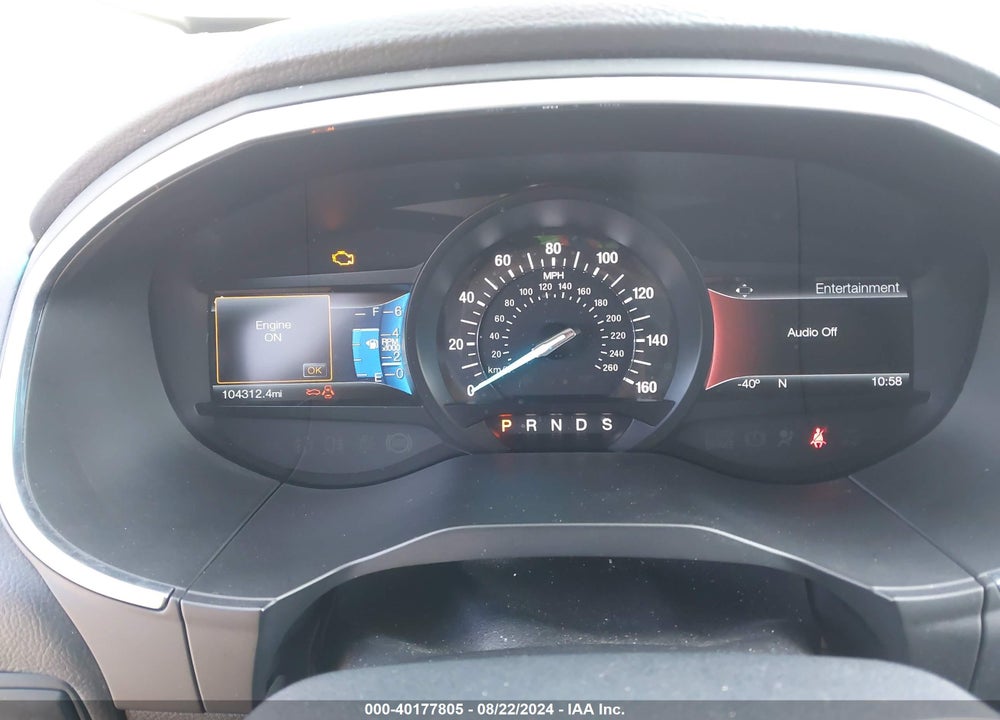 2016 FORD EDGE TITANIUM VIN: 2FMPK4K97GBB06803