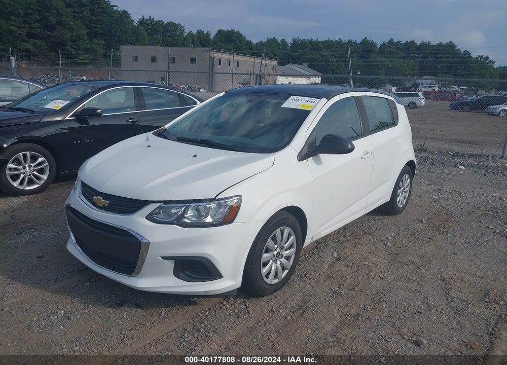 2017 CHEVROLET SONIC LT AUTO VIN: 1G1JG6SH2H4169861