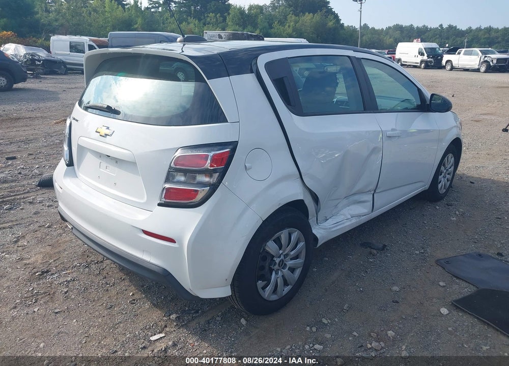 2017 CHEVROLET SONIC LT AUTO VIN: 1G1JG6SH2H4169861