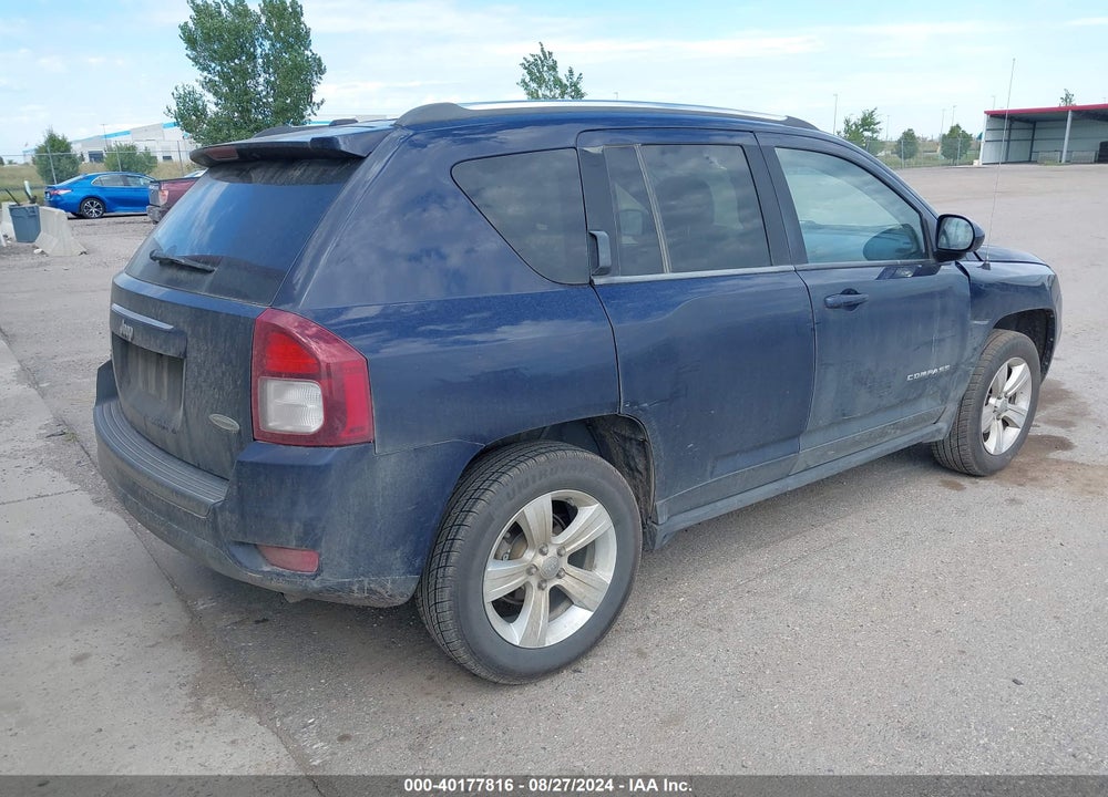 2014 JEEP COMPASS LATITUDE VIN: 1C4NJDEBXED521358
