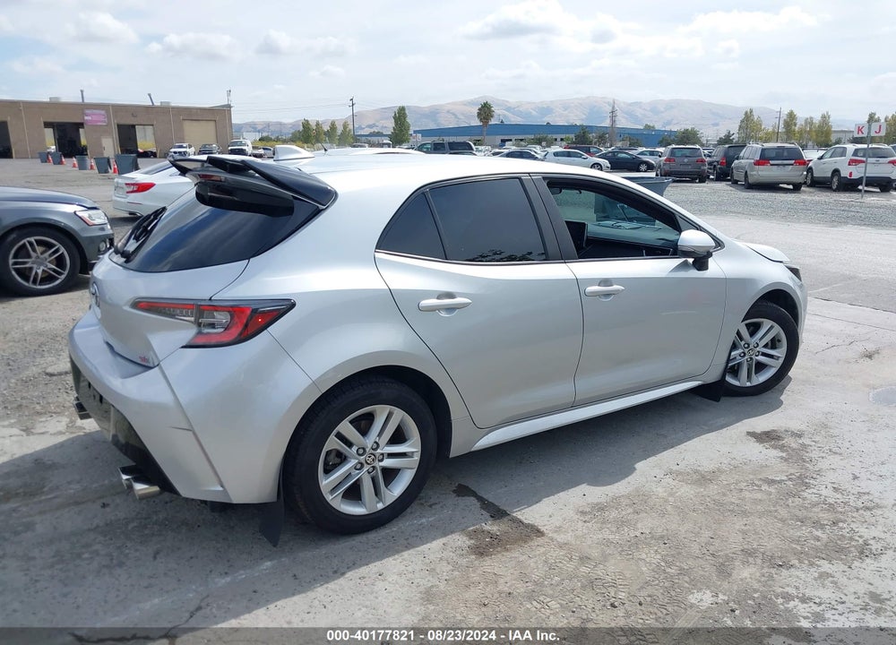 2019 TOYOTA COROLLA SE VIN: JTNK4RBEXK3018058