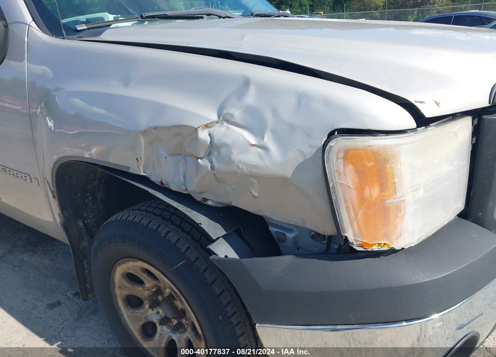 2008 GMC SIERRA 1500 WORK TRUCK VIN: 1GTEK14X48Z319602