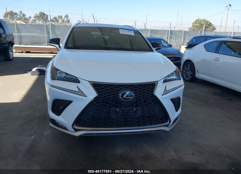 2019 LEXUS NX 300 F-SPORT VIN: JTJYARBZ9K2134350