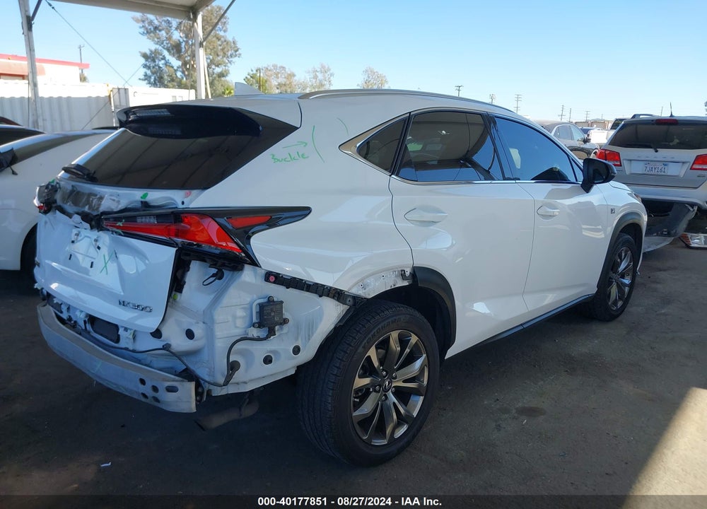 2019 LEXUS NX 300 F-SPORT VIN: JTJYARBZ9K2134350