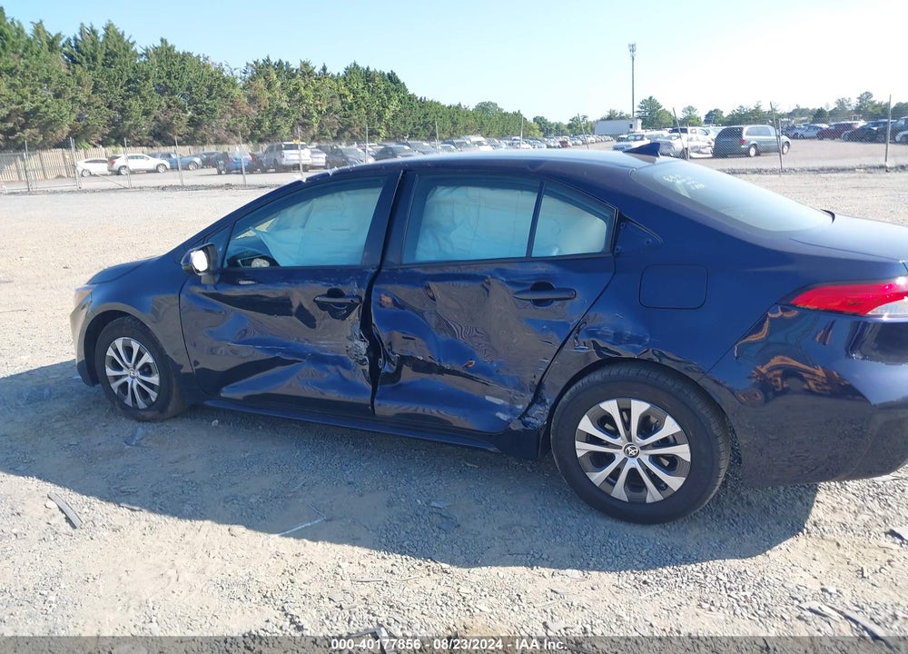 2022 TOYOTA COROLLA HYBRID LE VIN: JTDEAMDE9NJ058318
