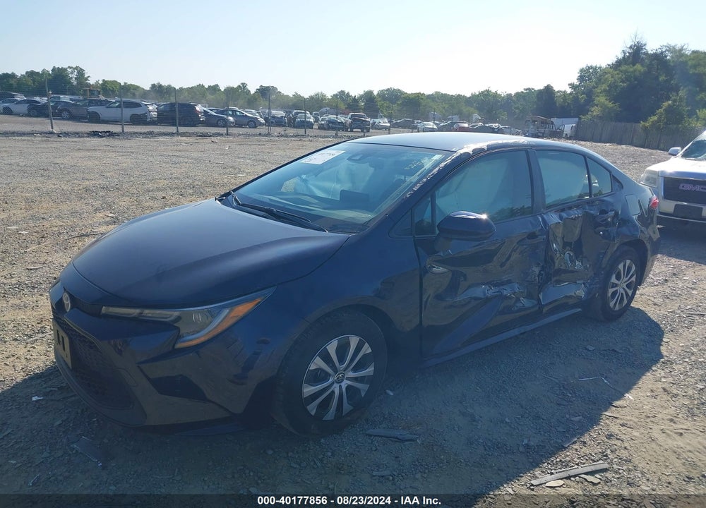 2022 TOYOTA COROLLA HYBRID LE VIN: JTDEAMDE9NJ058318