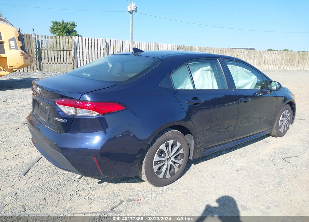 2022 TOYOTA COROLLA HYBRID LE VIN: JTDEAMDE9NJ058318