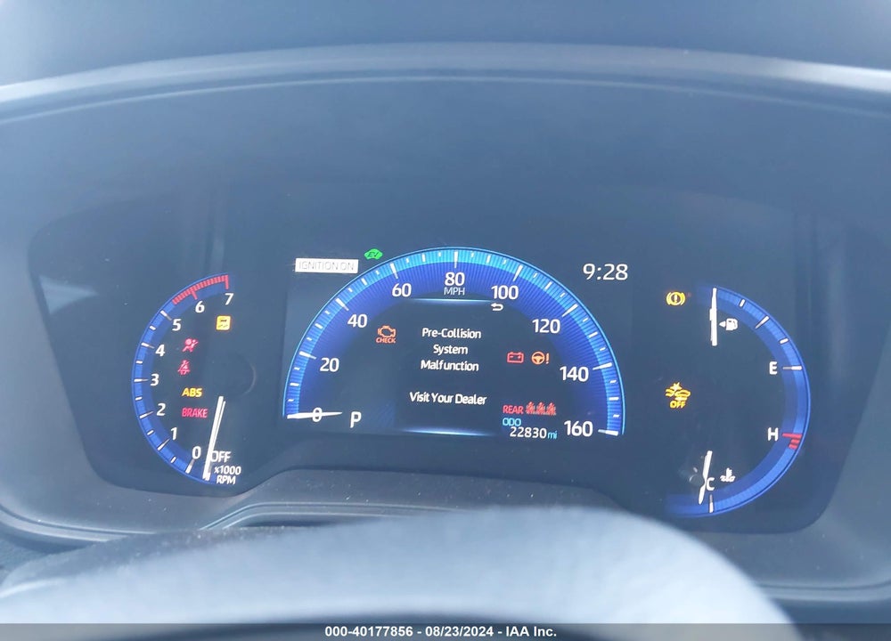 2022 TOYOTA COROLLA HYBRID LE VIN: JTDEAMDE9NJ058318