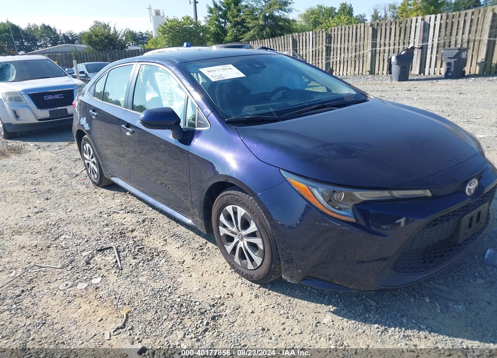2022 TOYOTA COROLLA HYBRID LE VIN: JTDEAMDE9NJ058318