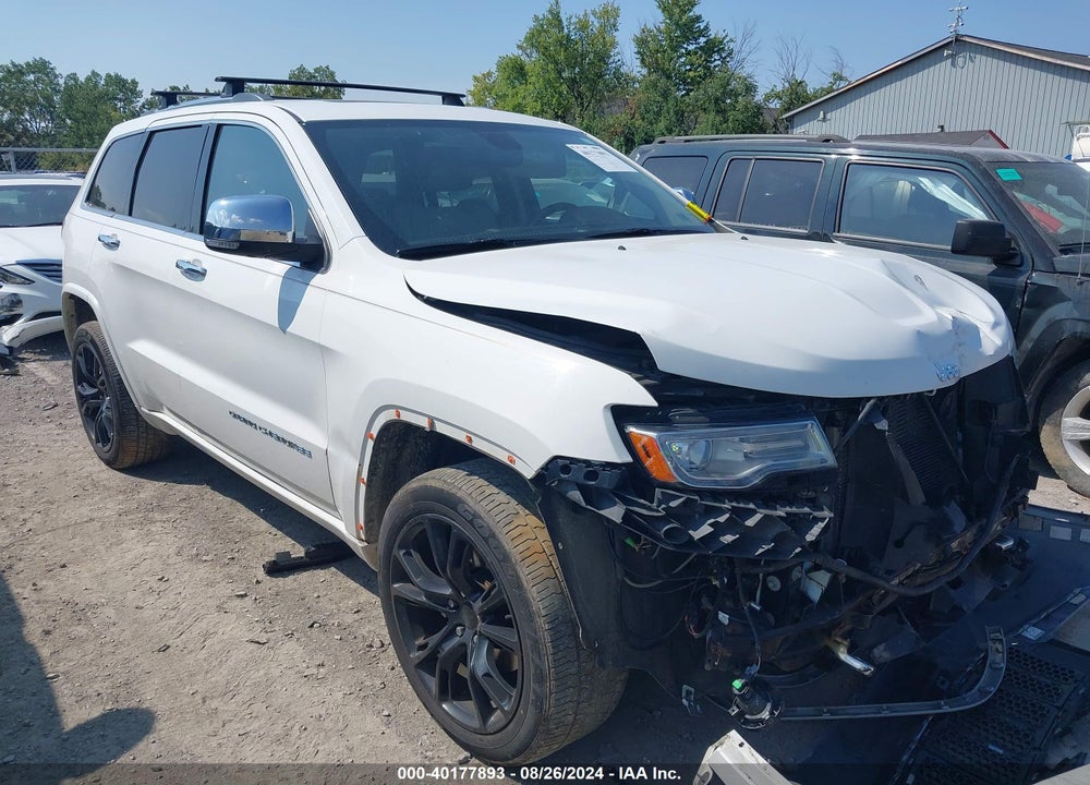 2014 JEEP GRAND CHEROKEE OVERLAND VIN: 1C4RJFCG3EC190205