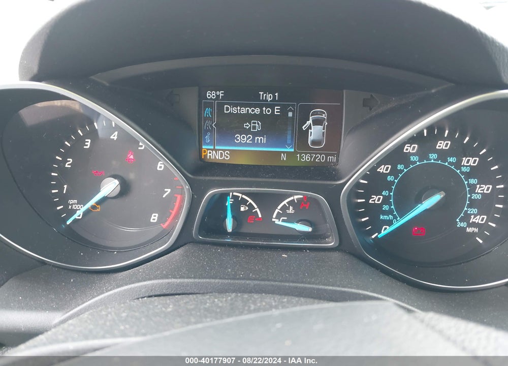 2015 FORD ESCAPE SE VIN: 1FMCU9G91FUC82768