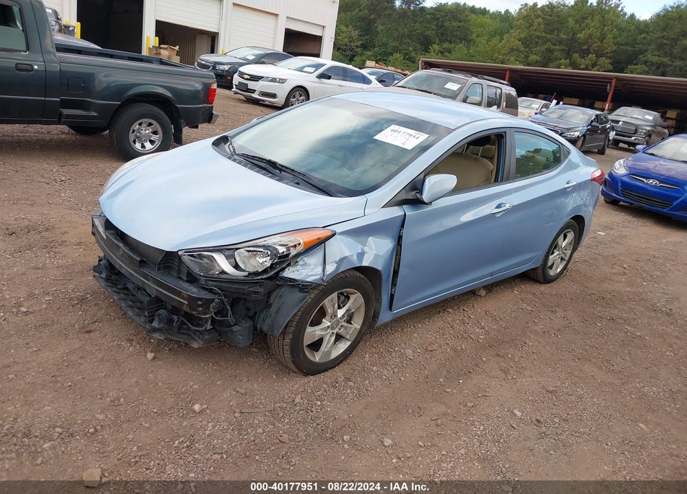 2012 HYUNDAI ELANTRA GLS (ULSAN PLANT) VIN: KMHDH4AE4CU283569