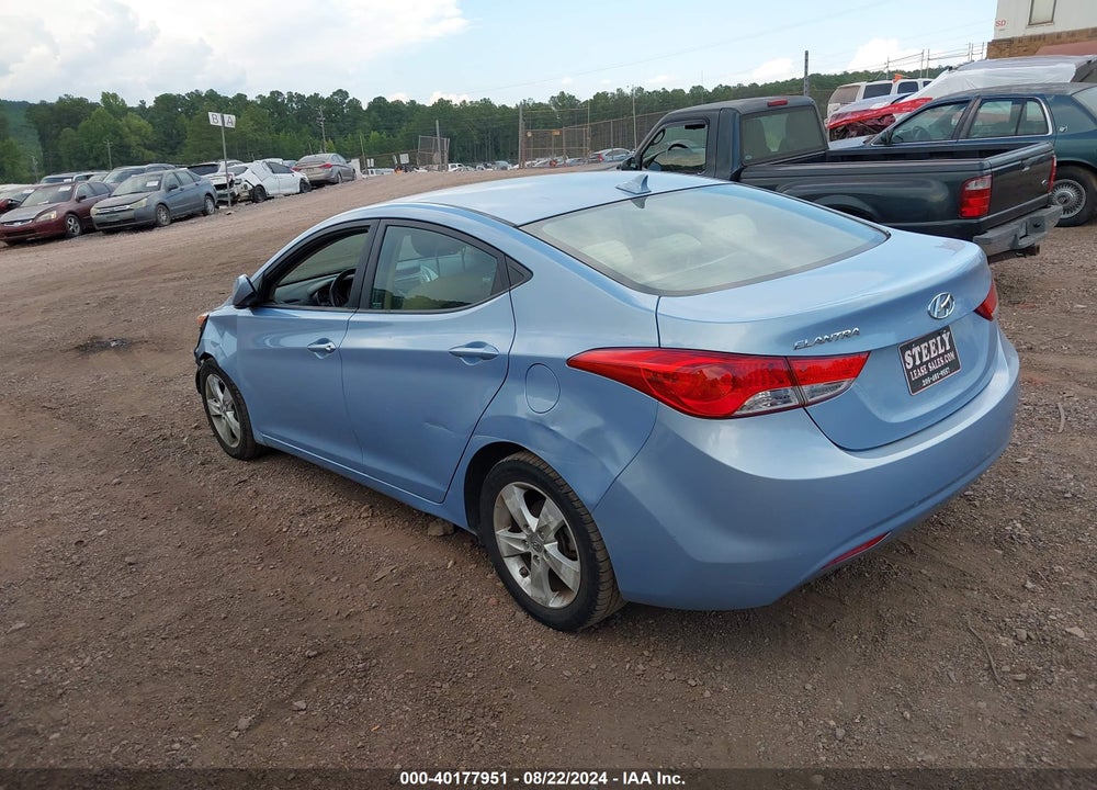 2012 HYUNDAI ELANTRA GLS (ULSAN PLANT) VIN: KMHDH4AE4CU283569