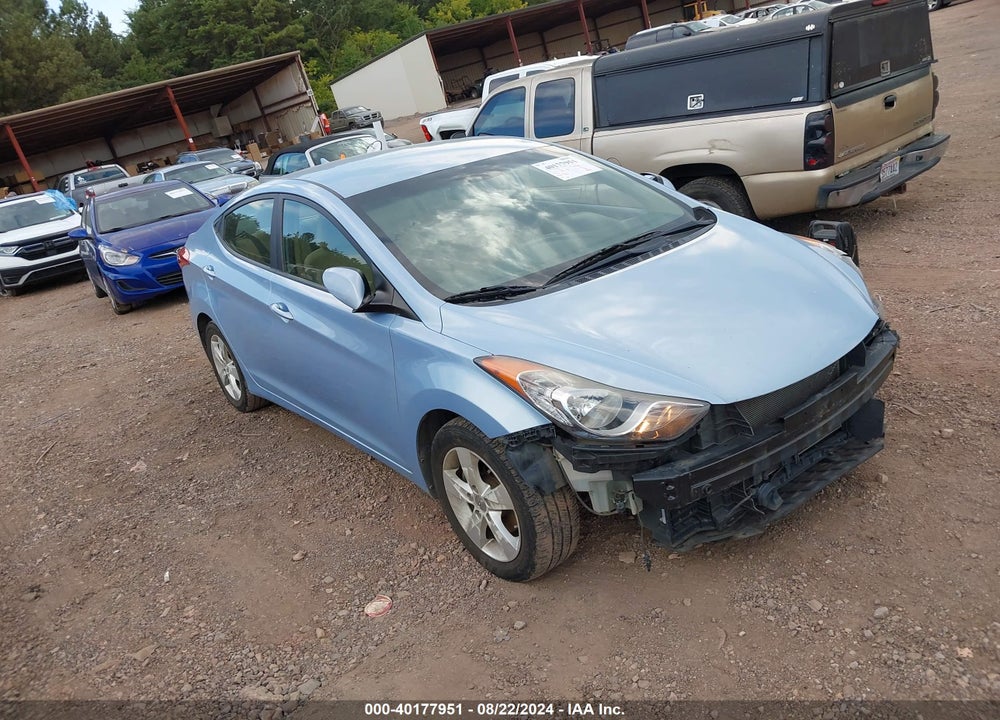 2012 HYUNDAI ELANTRA GLS (ULSAN PLANT) VIN: KMHDH4AE4CU283569