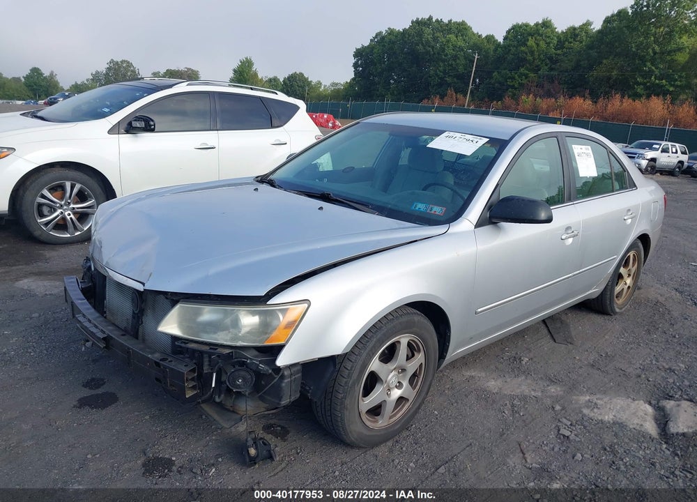 2006 HYUNDAI SONATA GLS V6/LX V6 VIN: 5NPEU46F86H035460