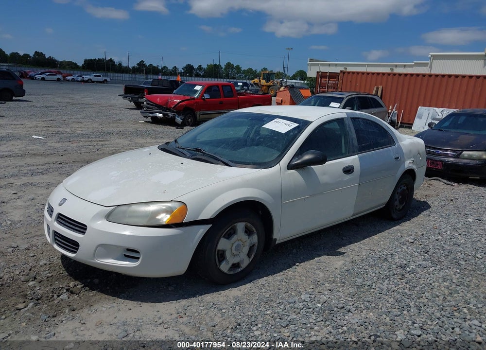 2003 DODGE STRATUS SE VIN: 1B3EL36X53N603442