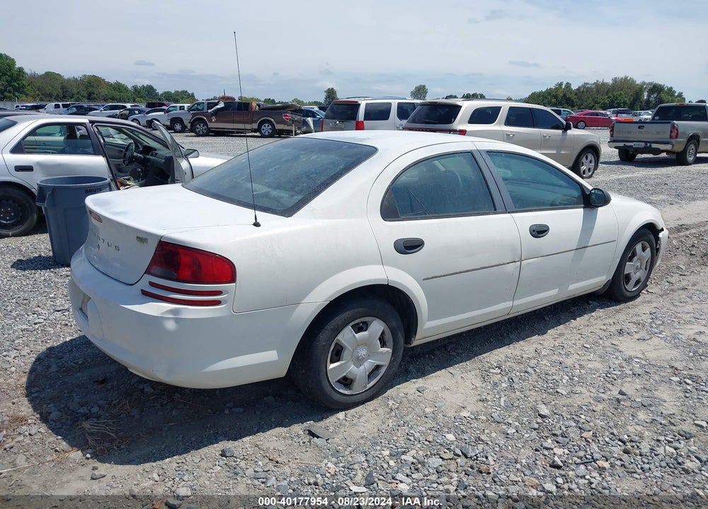 2003 DODGE STRATUS SE VIN: 1B3EL36X53N603442