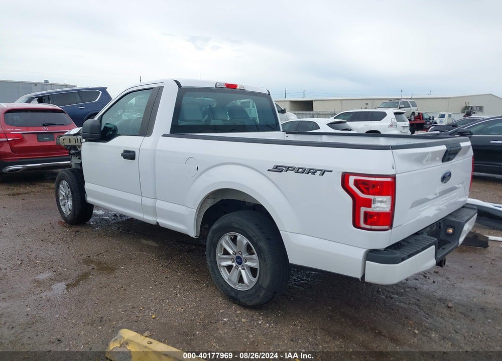 2018 FORD F-150 XL VIN: 1FTMF1CB3JKC50227