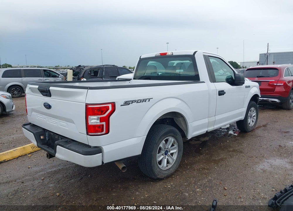 2018 FORD F-150 XL VIN: 1FTMF1CB3JKC50227