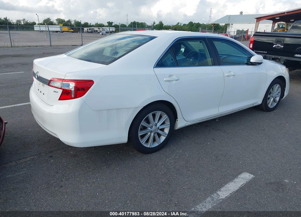 2012 TOYOTA CAMRY XLE VIN: 4T4BF1FK7CR268256