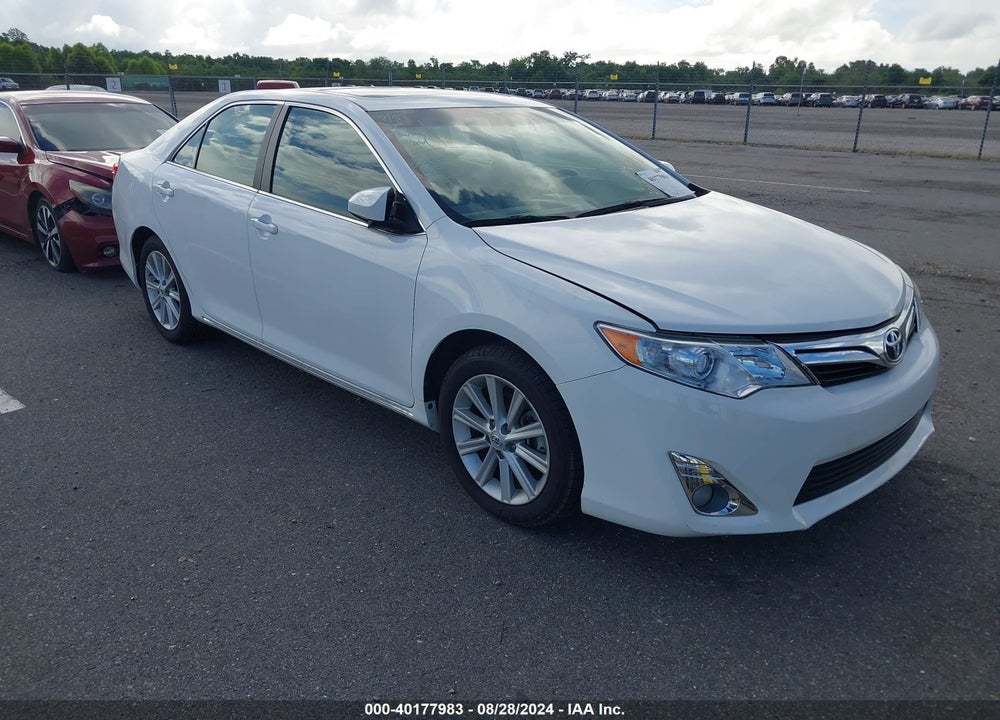 2012 TOYOTA CAMRY XLE VIN: 4T4BF1FK7CR268256