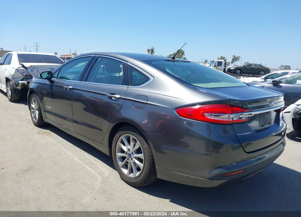2017 FORD FUSION HYBRID SE VIN: 3FA6P0LU4HR319598