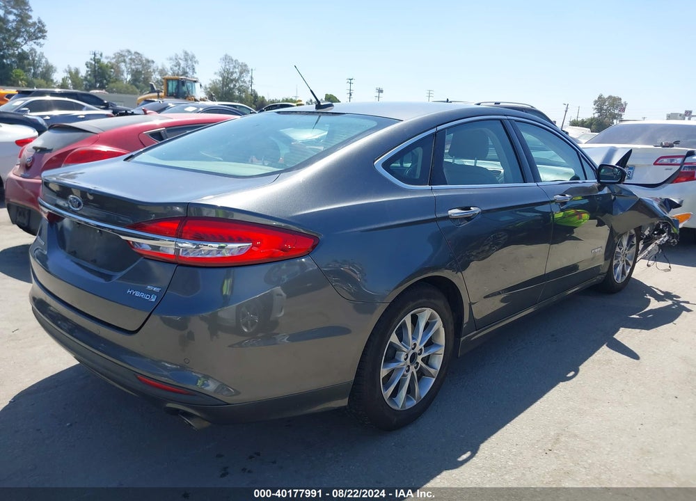 2017 FORD FUSION HYBRID SE VIN: 3FA6P0LU4HR319598