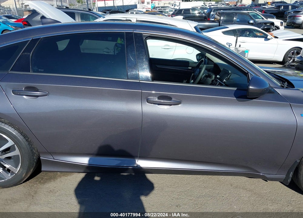 2021 HONDA ACCORD HYBRID VIN: 1HGCV3F1XMA002906