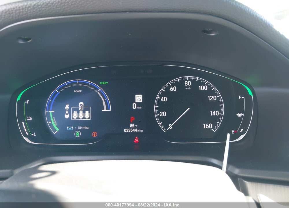 2021 HONDA ACCORD HYBRID VIN: 1HGCV3F1XMA002906