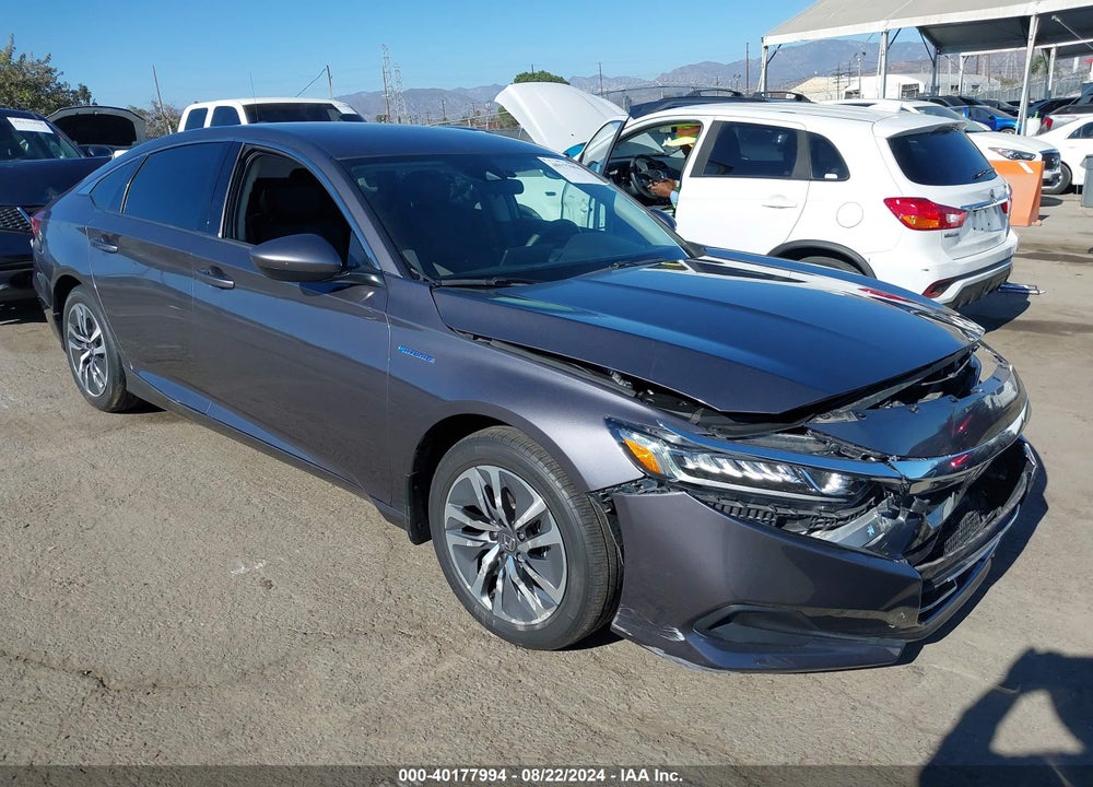 2021 HONDA ACCORD HYBRID VIN: 1HGCV3F1XMA002906