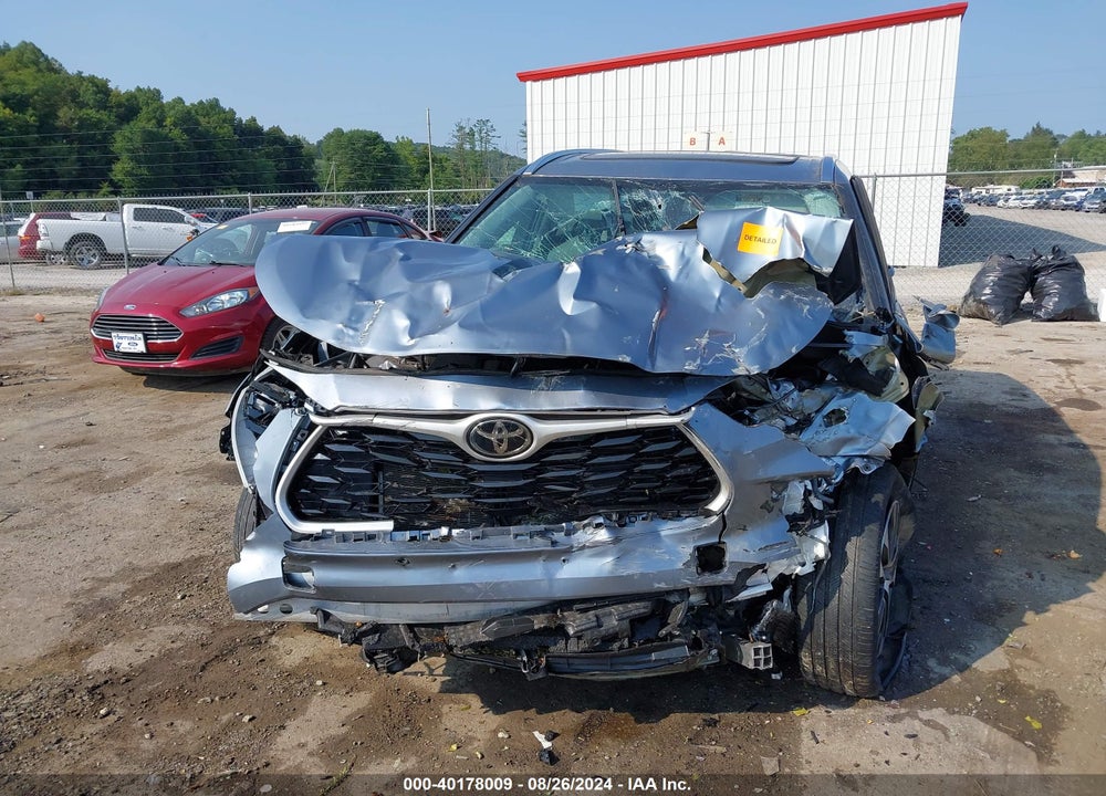 2021 TOYOTA HIGHLANDER XLE VIN: 5TDGZRBH4MS117403