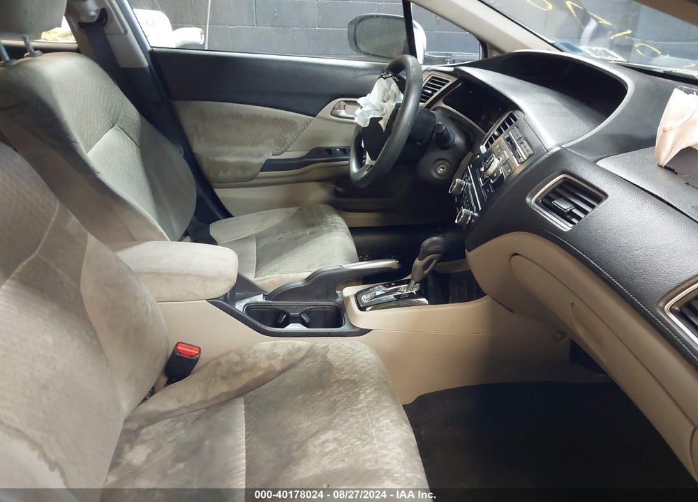 2015 HONDA CIVIC LX VIN: 19XFB2F54FE257052