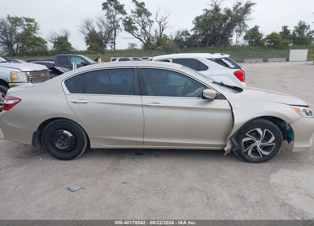 2017 HONDA ACCORD LX VIN: 1HGCR2F36HA180981