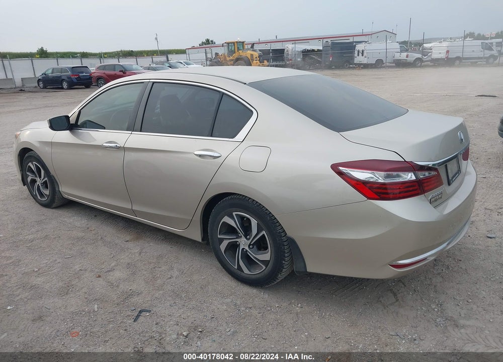 2017 HONDA ACCORD LX VIN: 1HGCR2F36HA180981