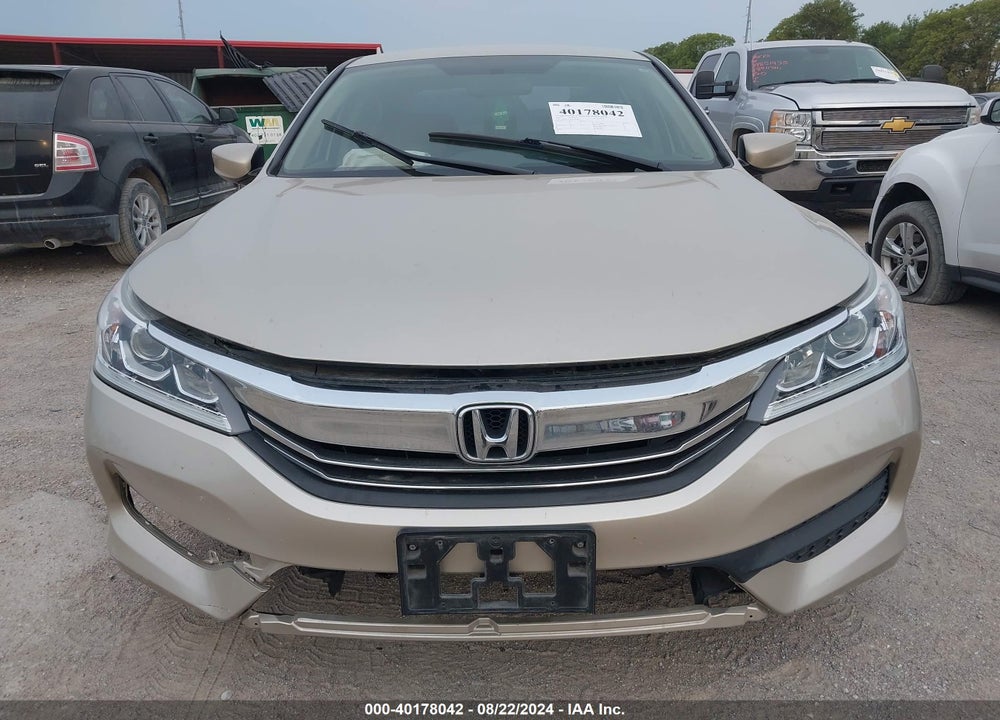 2017 HONDA ACCORD LX VIN: 1HGCR2F36HA180981