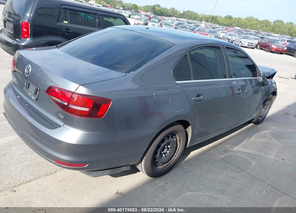 2017 VOLKSWAGEN JETTA 1.4T S VIN: 3VW2B7AJXHM392848