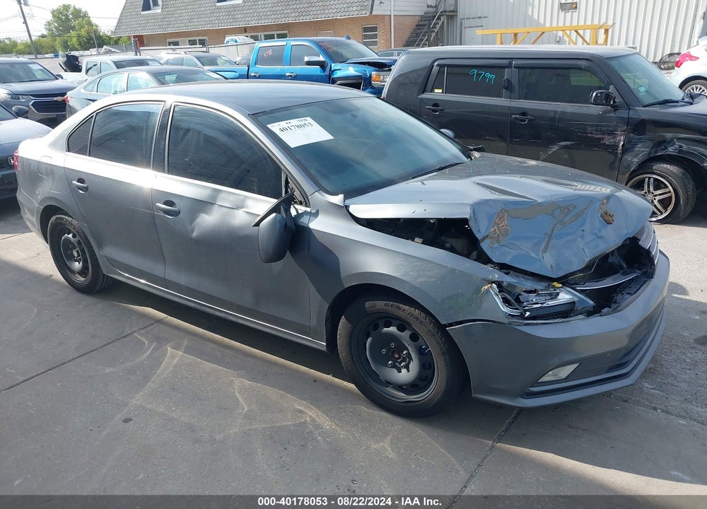 2017 VOLKSWAGEN JETTA 1.4T S VIN: 3VW2B7AJXHM392848
