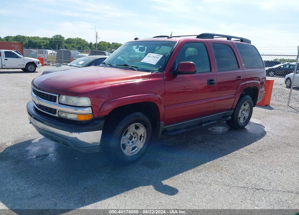 2005 CHEVROLET TAHOE Z71 VIN: 1GNEK13T75R213453