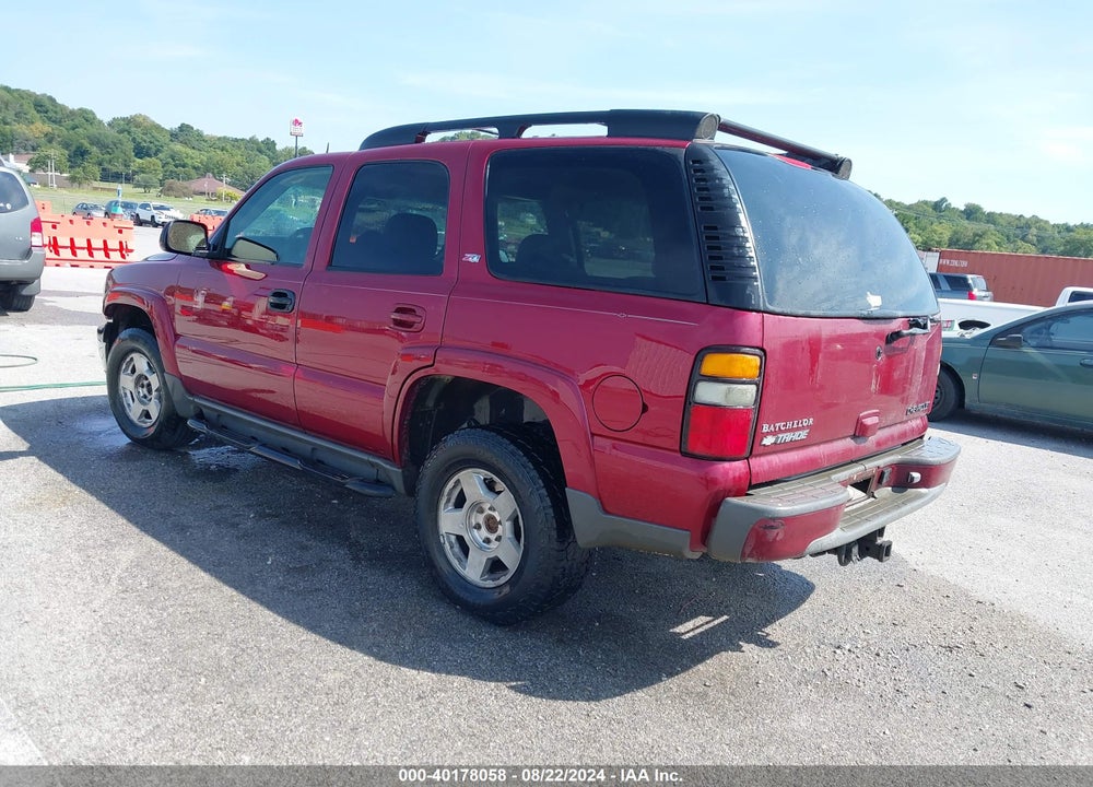 2005 CHEVROLET TAHOE Z71 VIN: 1GNEK13T75R213453