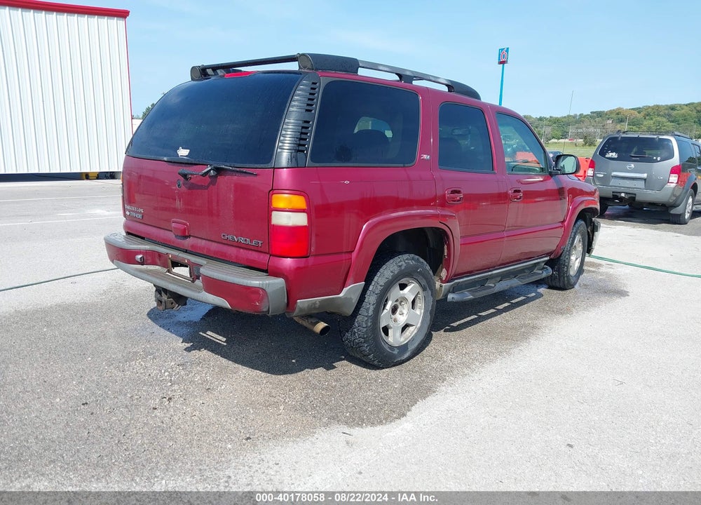 2005 CHEVROLET TAHOE Z71 VIN: 1GNEK13T75R213453