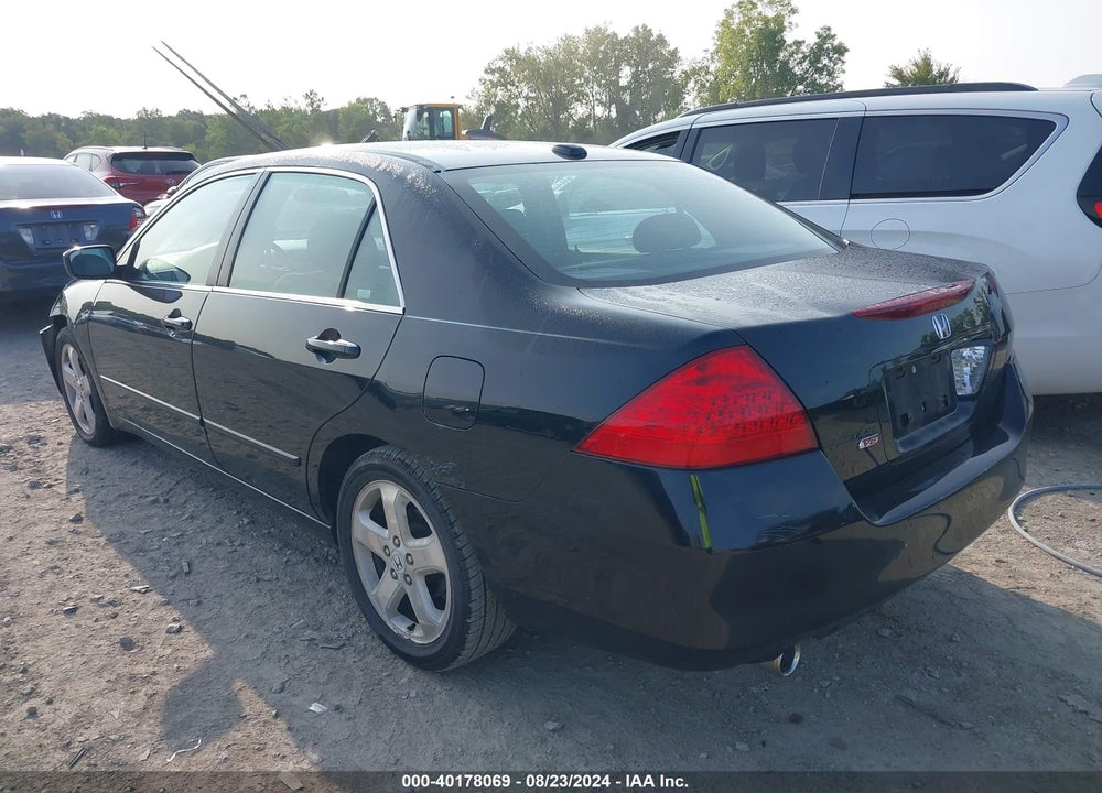 2007 HONDA ACCORD 3.0 EX VIN: 1HGCM65547A038412