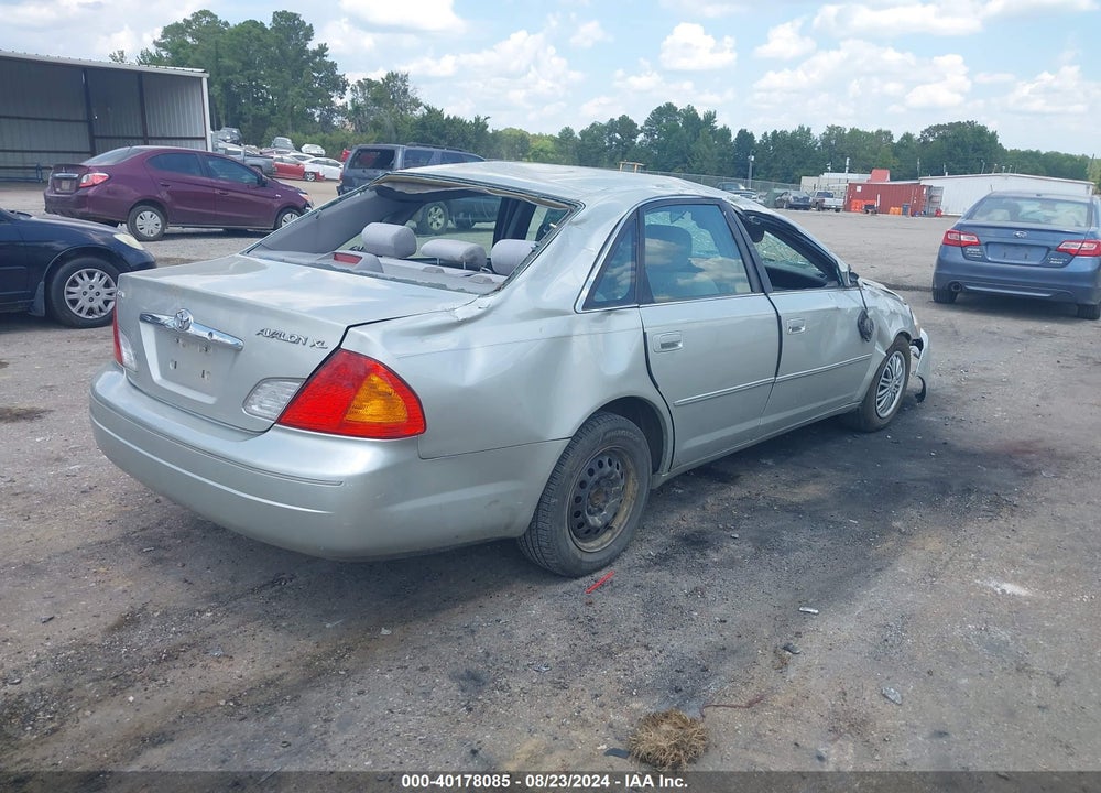 2002 TOYOTA AVALON XL VIN: 4T1BF28B22U197849