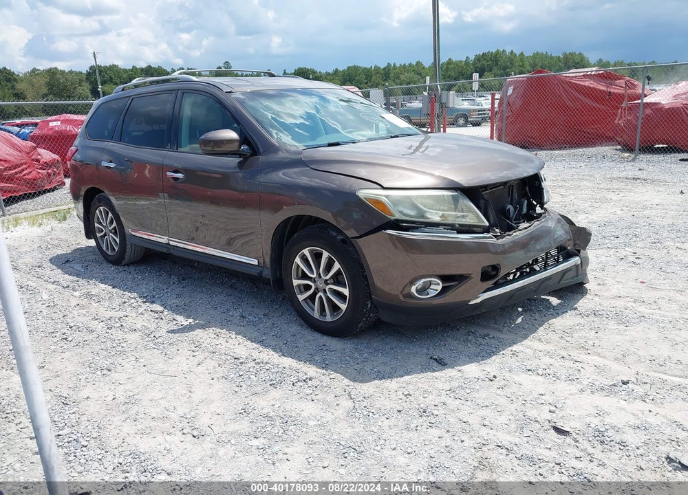 2015 NISSAN PATHFINDER SL VIN: 5N1AR2MN3FC626687